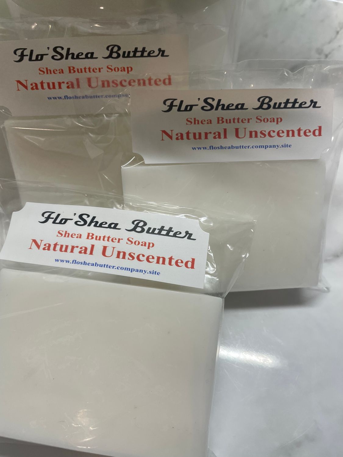 Natural Unscented Shea Butter Soap