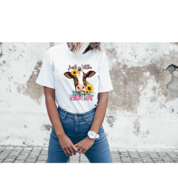 Just A Little Moody-Stylish T-Shirt