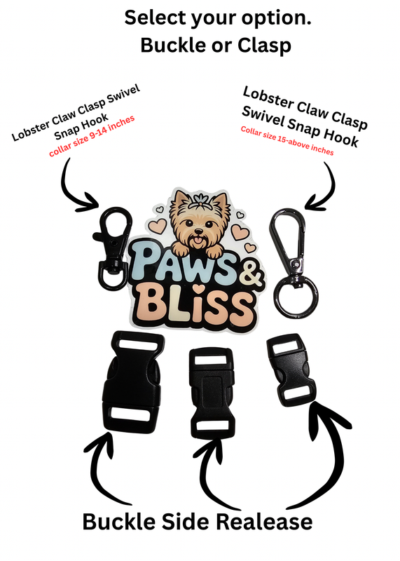 Blossom Bliss Personalized Beaded Dog Collar