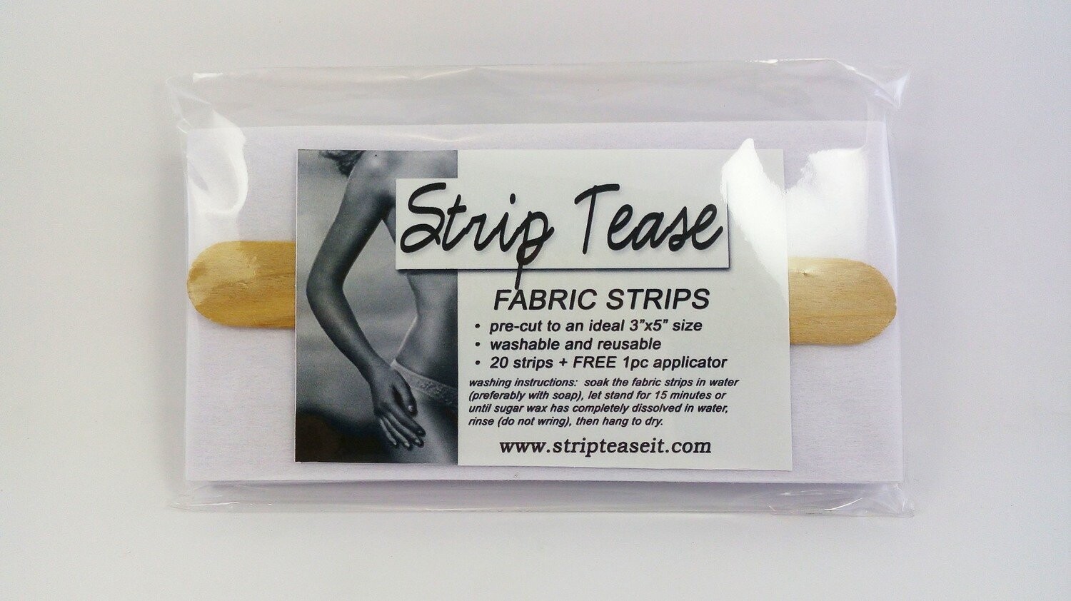 20pcs Fabric Strips with FREE 1pc wooden applicator