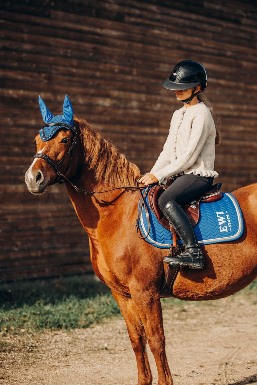 Tapis de selle Bleu roi