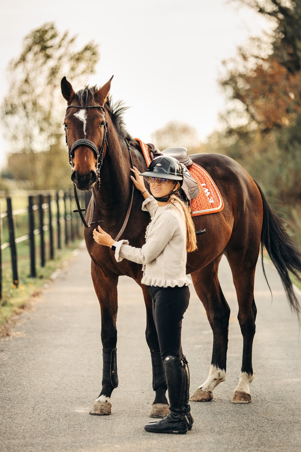 Tapis de selle Rouille