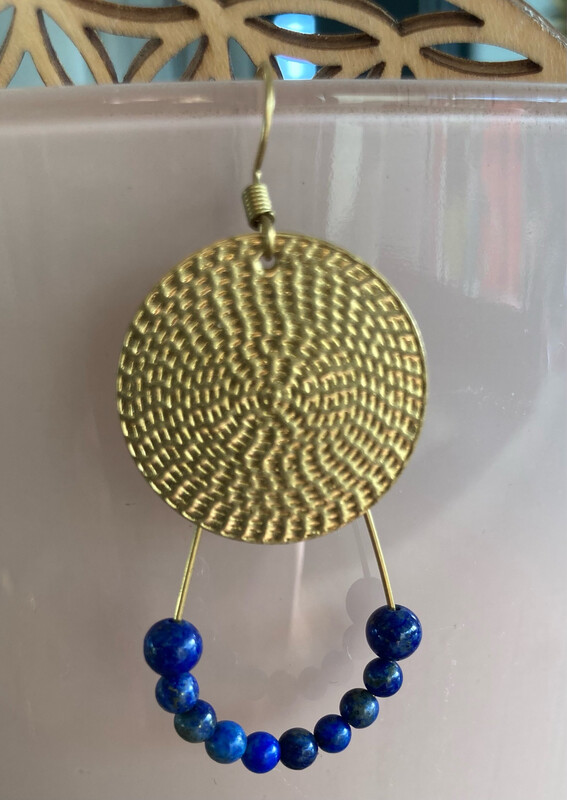 Boucles d’oreilles Lapis Lazuli