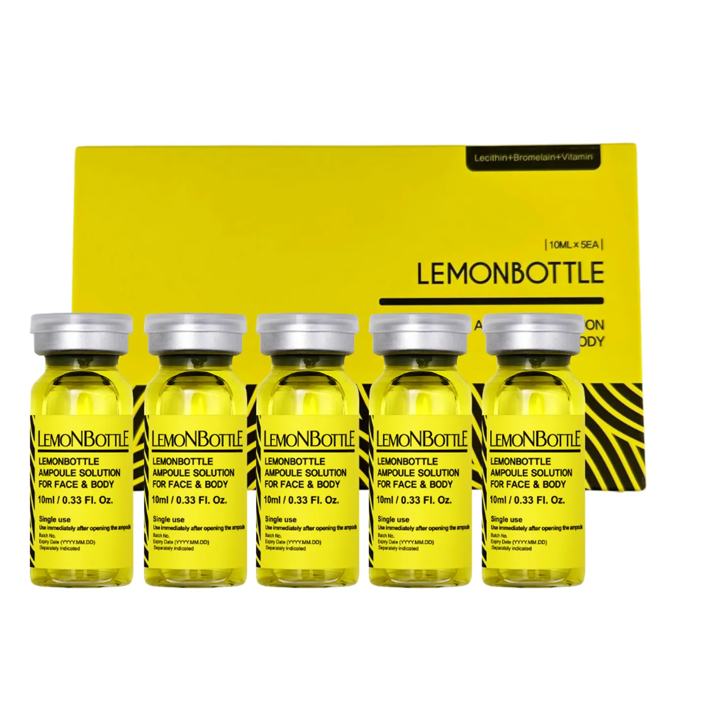 Lemon Bottle Kit 10ml 5 Vials