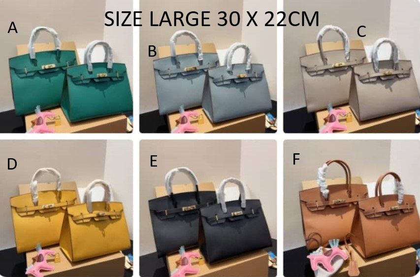 Birk 4 Leather Bag Large with Free Wallet - Pre-order (Australia only) - Free shipping Australia wide - Measurements 30 X 22cm - Please note which bag in the comments.