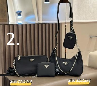 PRADA BEAUTIFUL BAG SET - Preorder - Free Shipping Australia Wide - Please note which Set in the comments - Confirm in stock before ordering