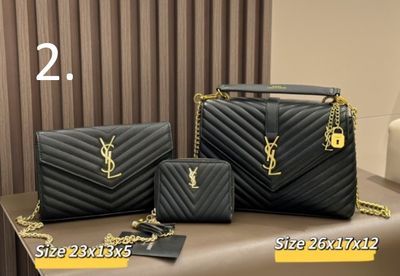 YSL BEAUTIFUL BAG SETS - Preorder - Free Shipping Australia Wide - Please note which Set in the comments - Confirm in stock before ordering