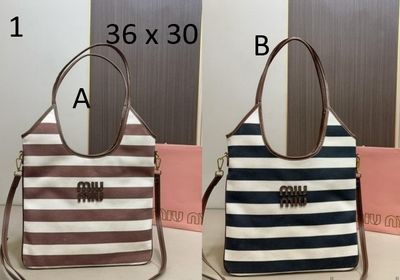 MIU MIU LEATHER HANDBAGS IN BOX - Pre-order (Australia only) - Free shipping Australia wide - MEASUREMENTS ON PHOTO - Please note which Handbag in the comments - Afterpay &amp; PayId Available