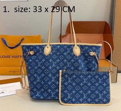 BLUE LOVERS - 4 EXCLUSIVE HANDBAGS FOR ONE PRICE - Pre-order (Australia only) - Free shipping Australia wide - Measurements on photo - Afterpay &amp; PayId Available - 2 to 3 weeks delivery