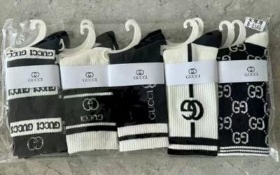 IN STOCK - GG SOCKS PACK OF 5 - (Australia only) - Free shipping Australia wide - Afterpay &amp; PayId Available