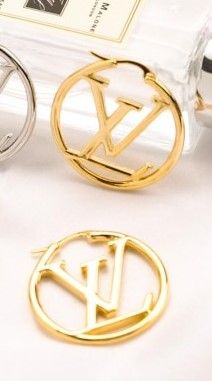IN STOCK - HOOP LV EARRINGS - (Australia only) - Free shipping Australia wide - Afterpay &amp; PayId Available