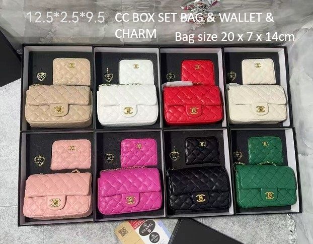 CC BOX SET WITH BAG &amp; WALLET &amp; CHARM - PREORDER - PayPal &amp; PayId available  - Free shipping Australia wide. Please note which Box set in the comments.