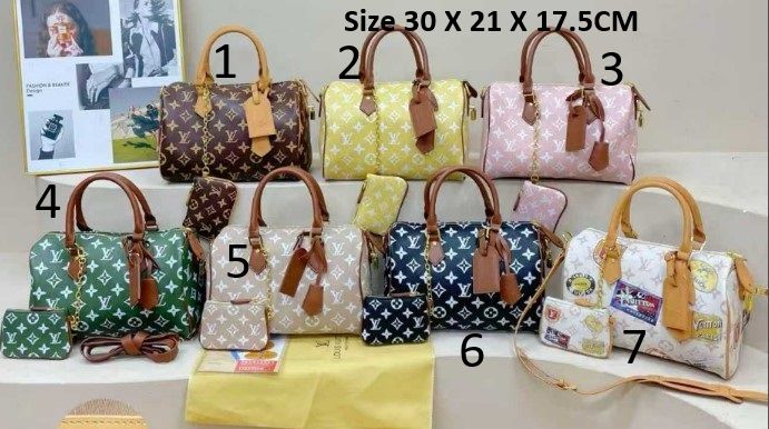 LV Speedy Handbag - Pre-order (Australia only) - Free shipping Australia wide - Size in photo - PayPal &amp; PayId Available - Please note which bag you want in the comments