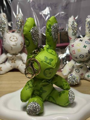 IN STOCK - LIGHT GREEN BLING BLING KEYCHAIN BUNNY - (Australia only) - PayPal (Pay in 4) &amp; PayId available - Free shipping Australia wide