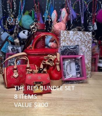 THE RED BUNDLE - 8 ITEMS VALUED AT $300 - (Australia only) - PayPal (Pay in 4) &amp; PayId available - Free shipping Australia wide
