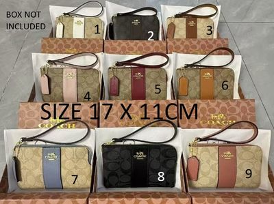 COACH POUCH - PREORDER - (Australia only) - PayPal (Pay in 4) &amp; PayId available - Free shipping Australia wide - Please note which Pouch in the comments