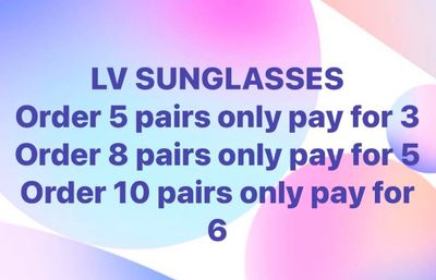 LV SUNGLASSES - PREORDER - PayPal (Pay in 4) &amp; PayId available - Free shipping Australia wide - Please note which Sunnies in the comments