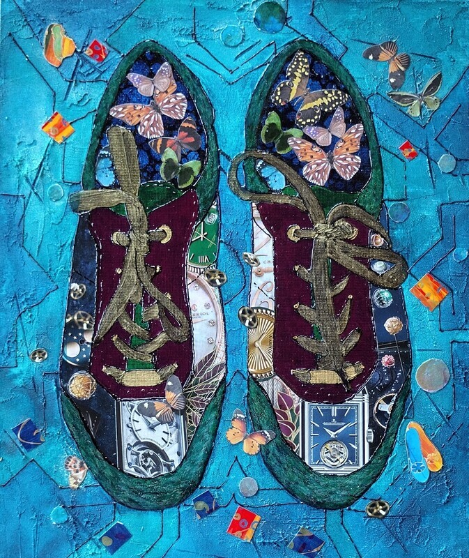 My Shoes, July. Original artwork