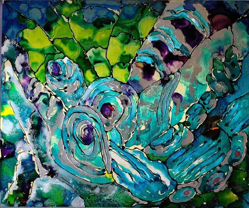 Iridescent Dreams. Original artwork
