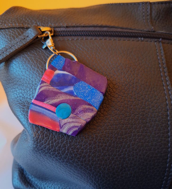 Hand Bag Bling Abstract No 4