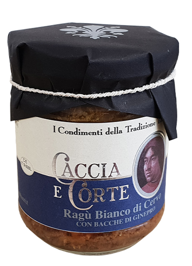 Ragù di Cervo con bacche di Ginepro / Hirsch