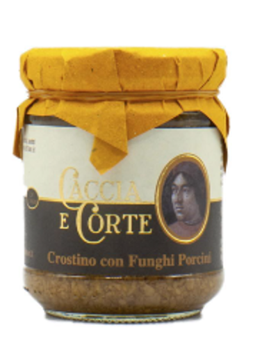 Crostino con Funghi Porcini