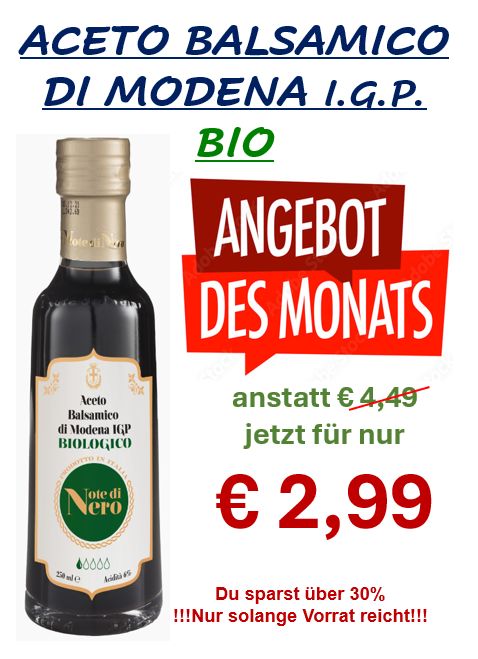 Aceto Balsamico di Modena "1 GOCCIE"
