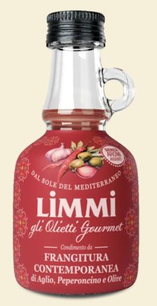 OLIETTI GOURMET "AGLIO, PEPERONCINO E OLIVE"