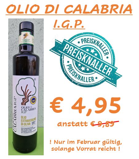 "PREISKNÜLLER" OLIO DI CALABRIA