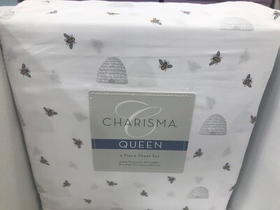 Charisma Bedsheets - (6 Piece Set Queen)