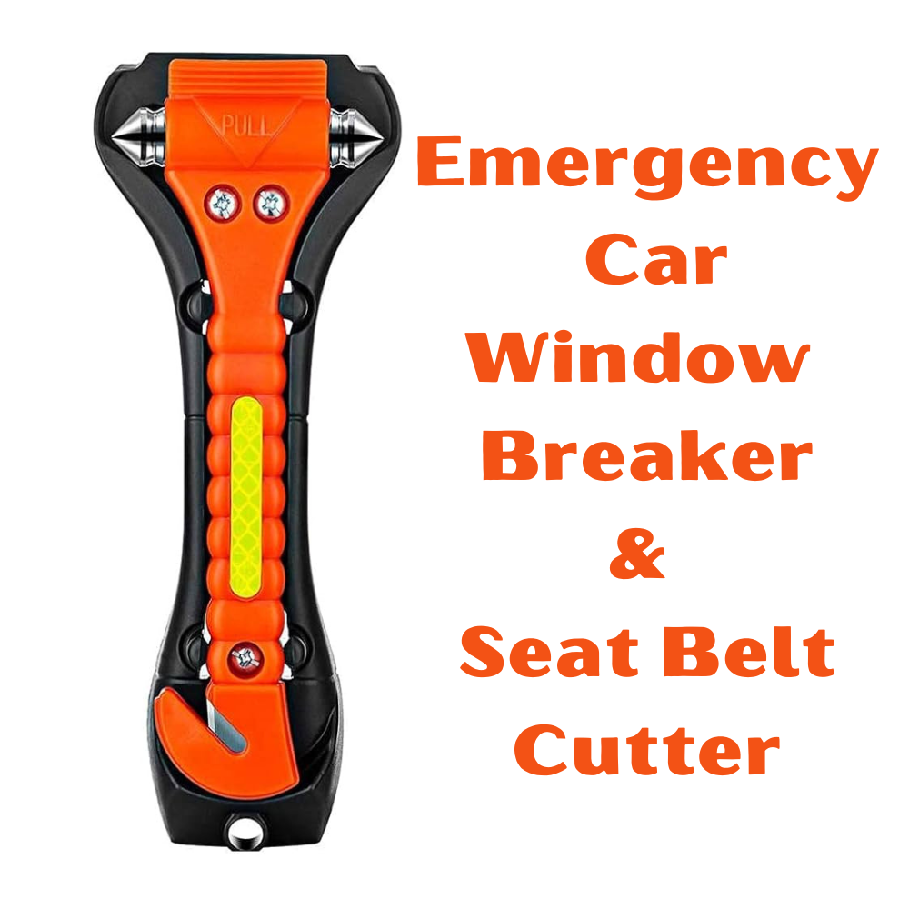 Car Window Breaker & Seat Belt Cutter Demo 