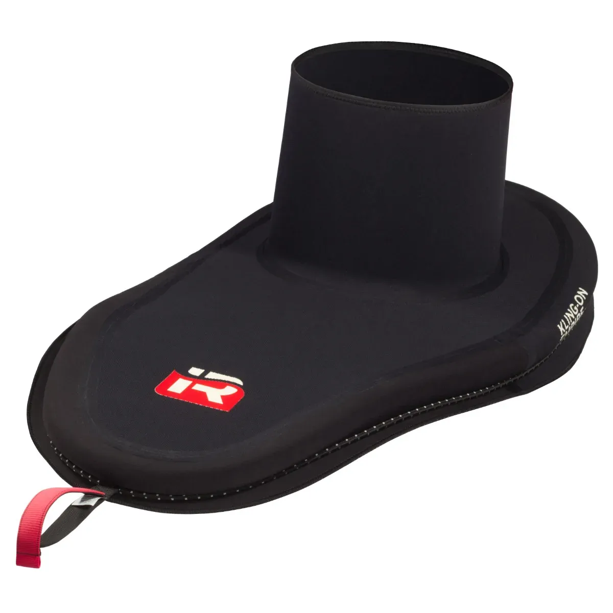 Immersion Research Klingon Empire Spray Skirt Black neoprene red IR logo red grab handle