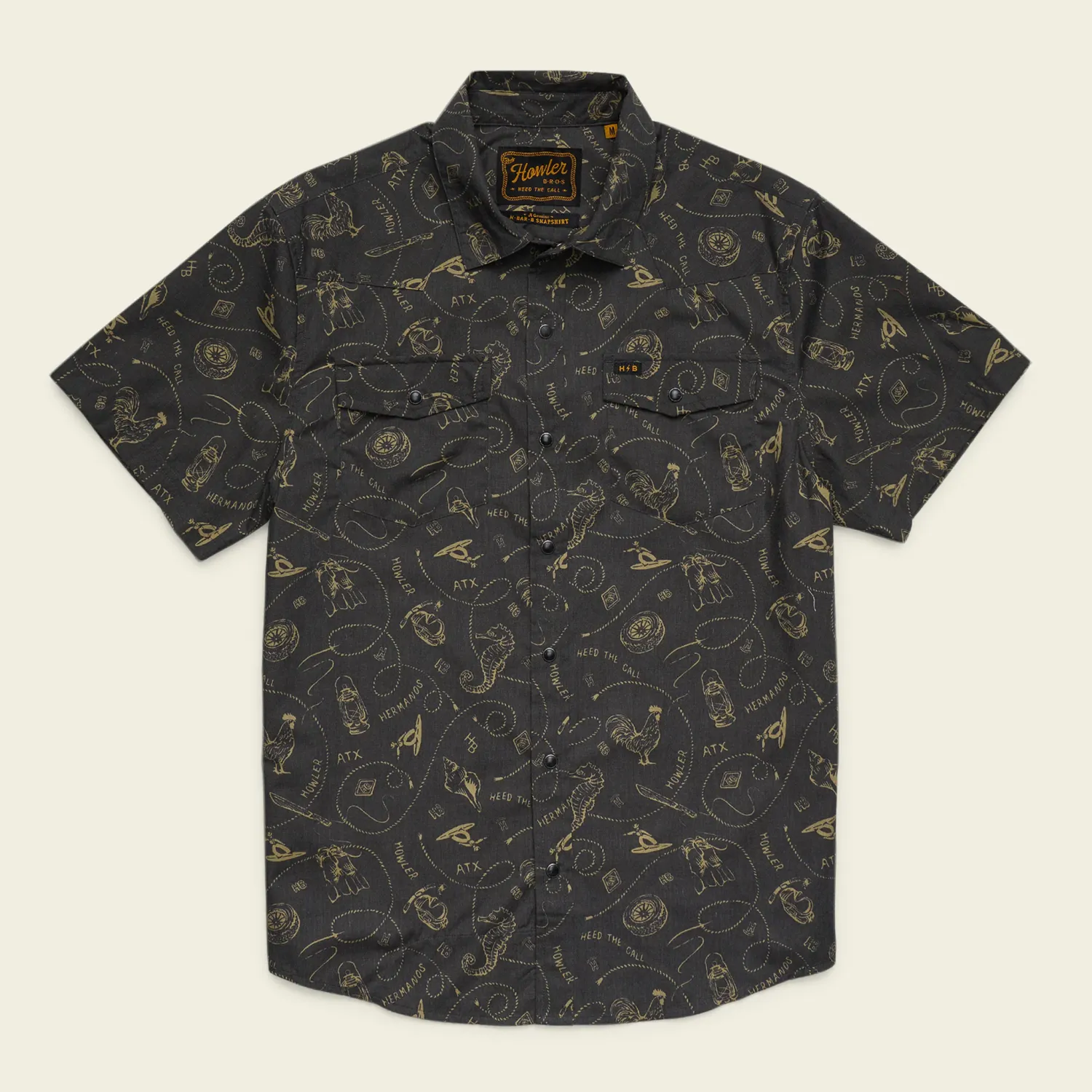 Howler Brothers Men's H Bar B Snapshirt