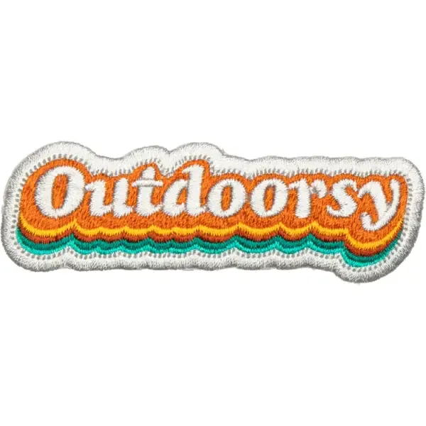 Outdoorsy Embroidered Patch