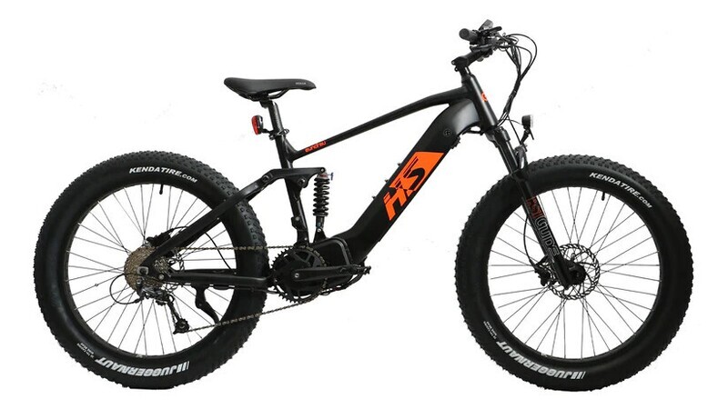 Eunorau FAT HS 17 BLACK