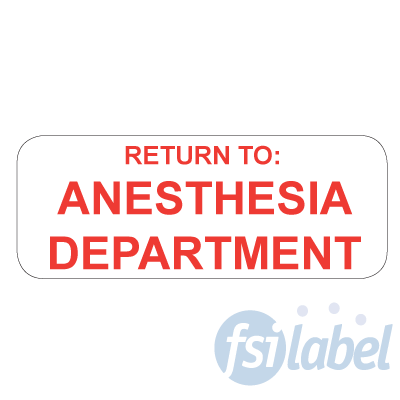 Return To: Anesthesia Department