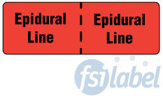 Epidural Line Label