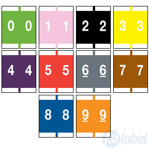 System 4700 Numeric Labels