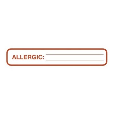 Allergic: