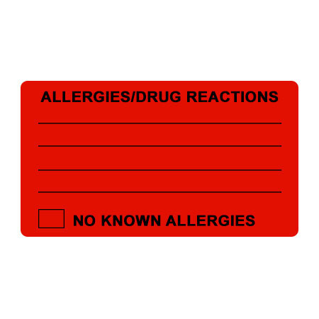 Allergic To Label