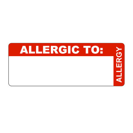 Allergic To Label