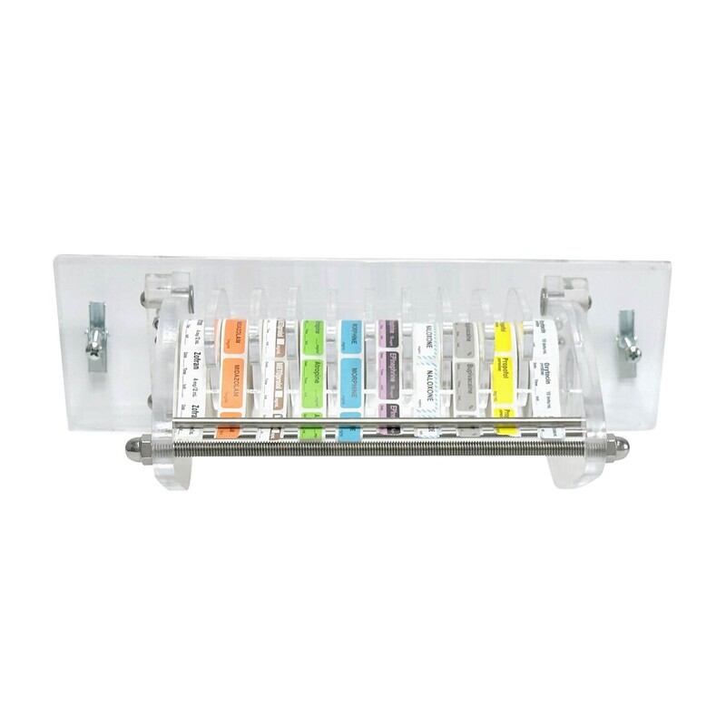 Value Kit: Wall Mount Anesthesia Label Dispenser + 10 Rolls Value Kit: Wall Mount Anesthesia Label Dispenser + 10 Rolls