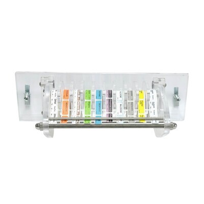 Argo™ Value Kit: Single-Tier Wallmount Anesthesia Label Dispenser + 10 Rolls of Labels