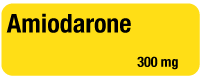 Amiodarone 300 MG Syringe Label