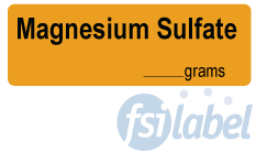 Magnesium Sulfate ____grams