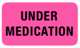 Under Medication Label