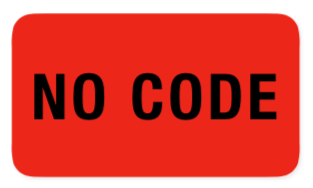 No Code Label