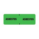 Asbestos (Green) Label