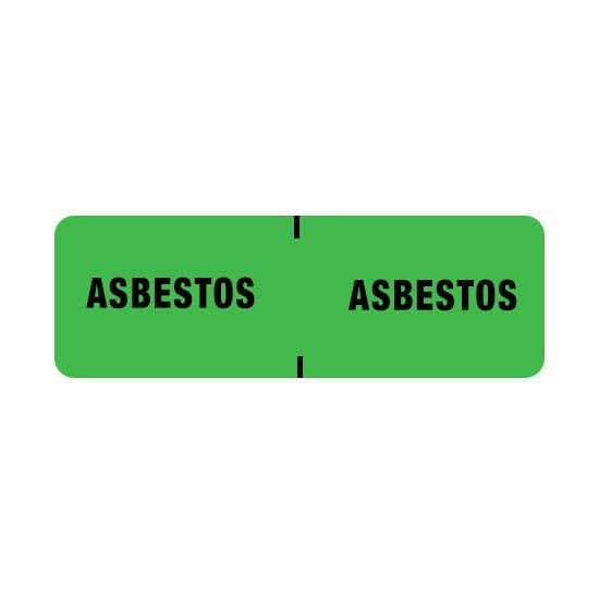 Asbestos (Green) Label