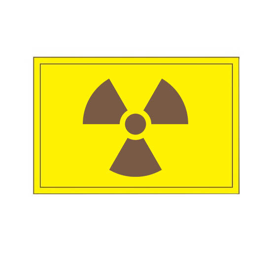 Radioactive Warning Label